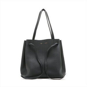 Celine Cabas Phantom leather tote bag shoulder black